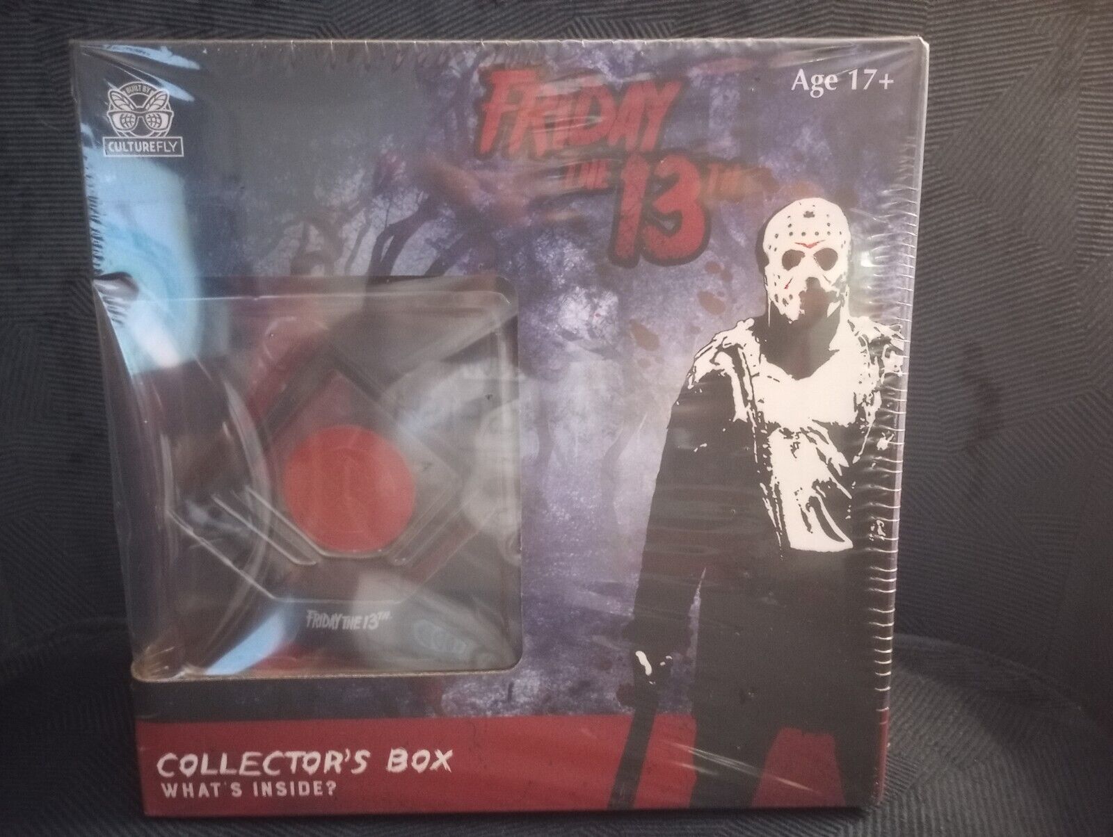 FRIDAY THE 13TH JASON VOORHEES Deluxe Mask + Collector's Box Rubie's 4181 - фотография #4