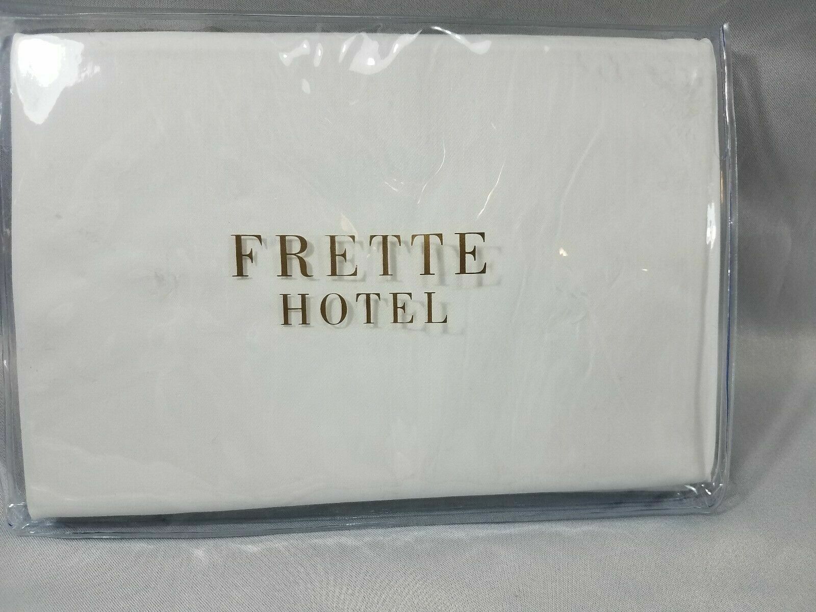 $169 FRETTE HOTEL SINGLE AJOUR COTTON SATEEN 2 STANDARD PILLOWCASES WHITE ITALY Frette Single Ajour - фотография #5