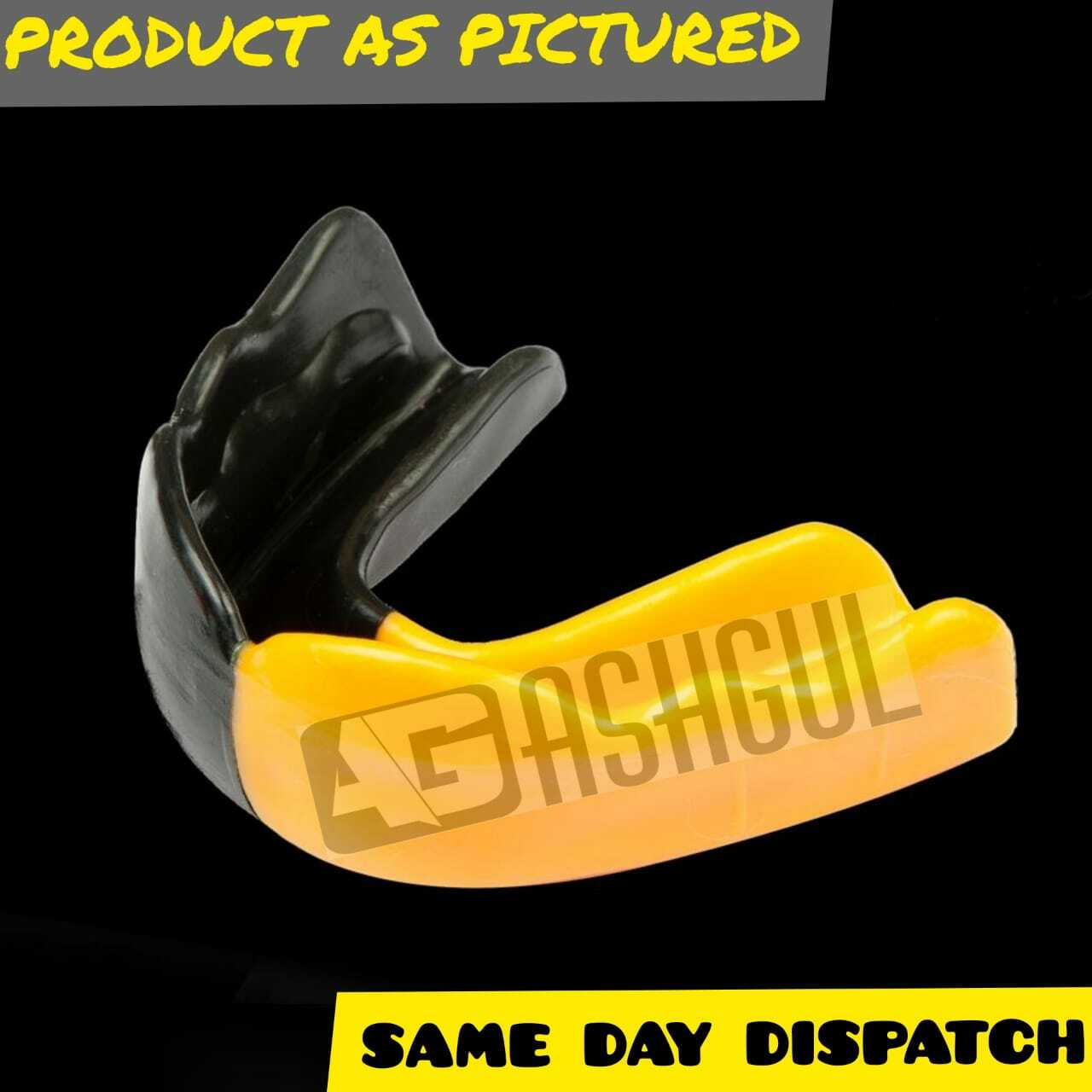  Mouth Guard Gum Shield Teeth Protector Boil Bit Football, Boxing, MMA, Rugby  ASHGUL Does Not Apply