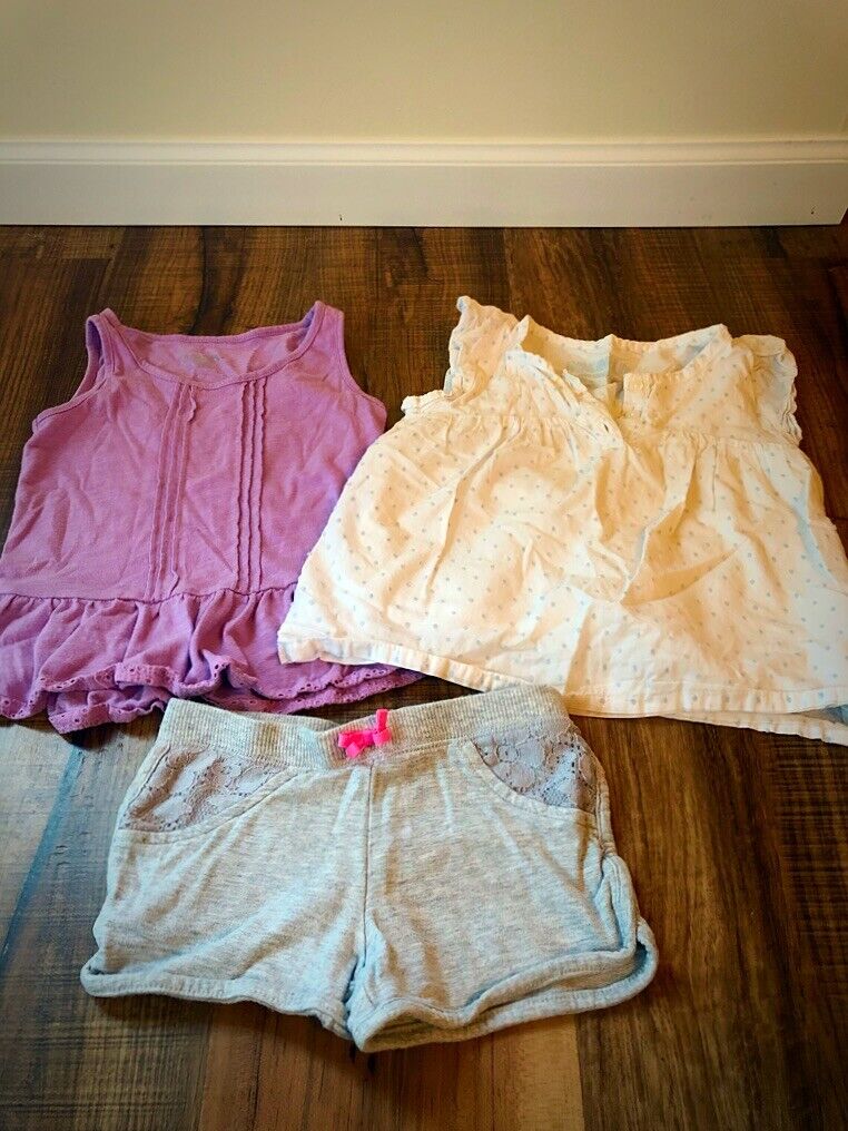 Girls 4T Clothing Lot Carter's, Oshkosh, Hello Kitty, Cherokee - фотография #2