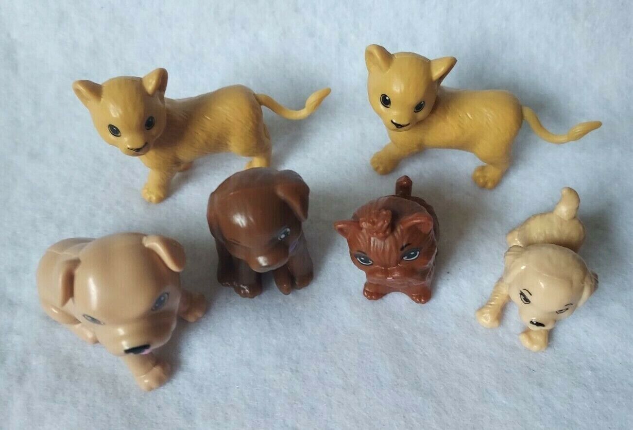 Barbie Pets and Beds & Photojournalist Lion Cubs Accessory Lot 11 pieces Mattel - фотография #5