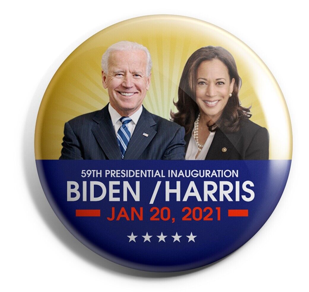 Joe Biden / Kamala Harris Inauguration Buttons set of 6 (INAUG-ALL)	 Без бренда - фотография #2