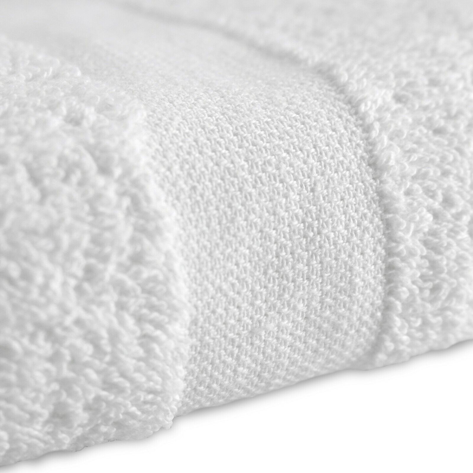 12 Pack of Admiral Hand Towels - White - 16 x 27 - Bulk Bathroom Cotton Towels  Arkwright - фотография #3