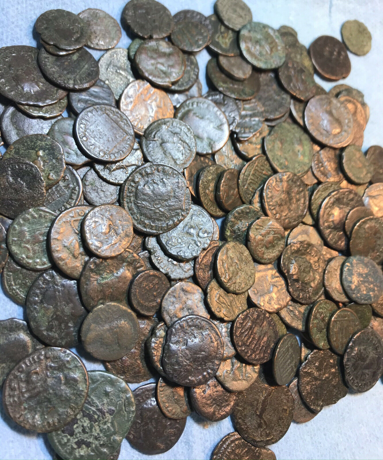 Lot genuine Ancient Roman coins Constantine/Valens/Constantius/Licinius/Constans Без бренда - фотография #7