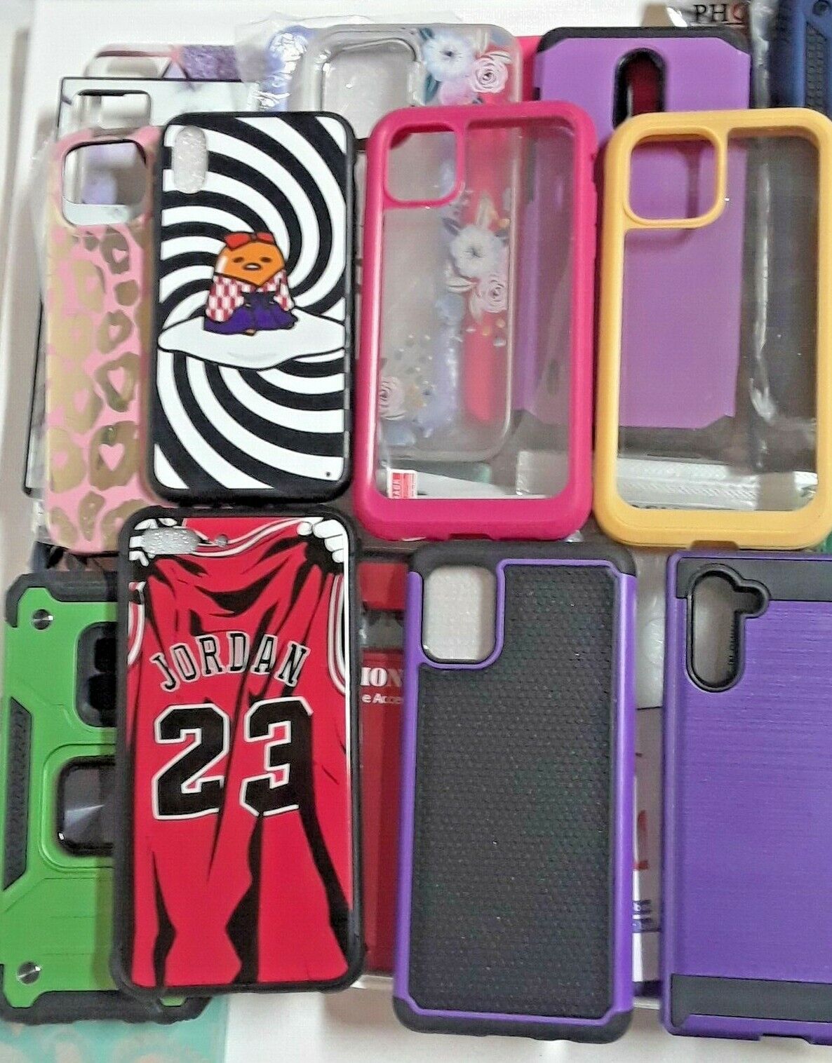 bundle of 36 assorted mixed brands cell phone cases for resale. colors, photos + Unbranded does not apply - фотография #2