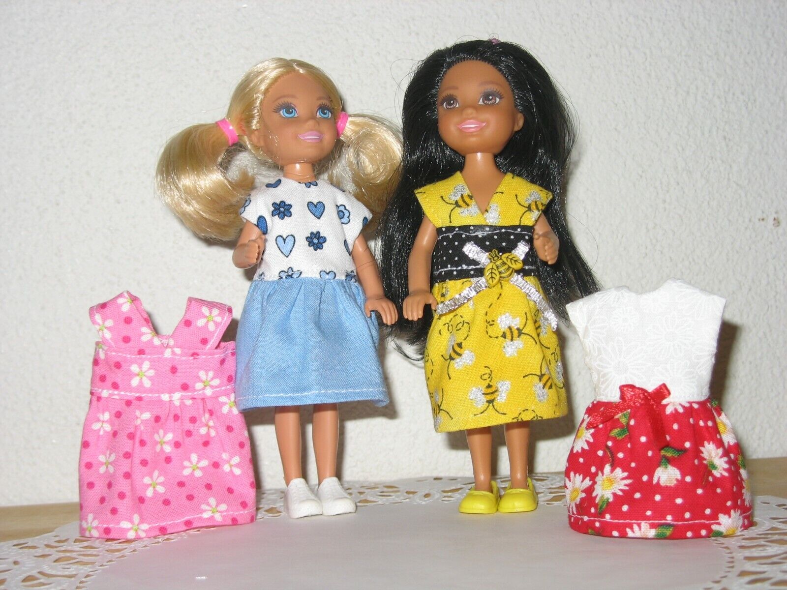 4 Handmade Doll Clothes that Fit Chelsea  Unbranded