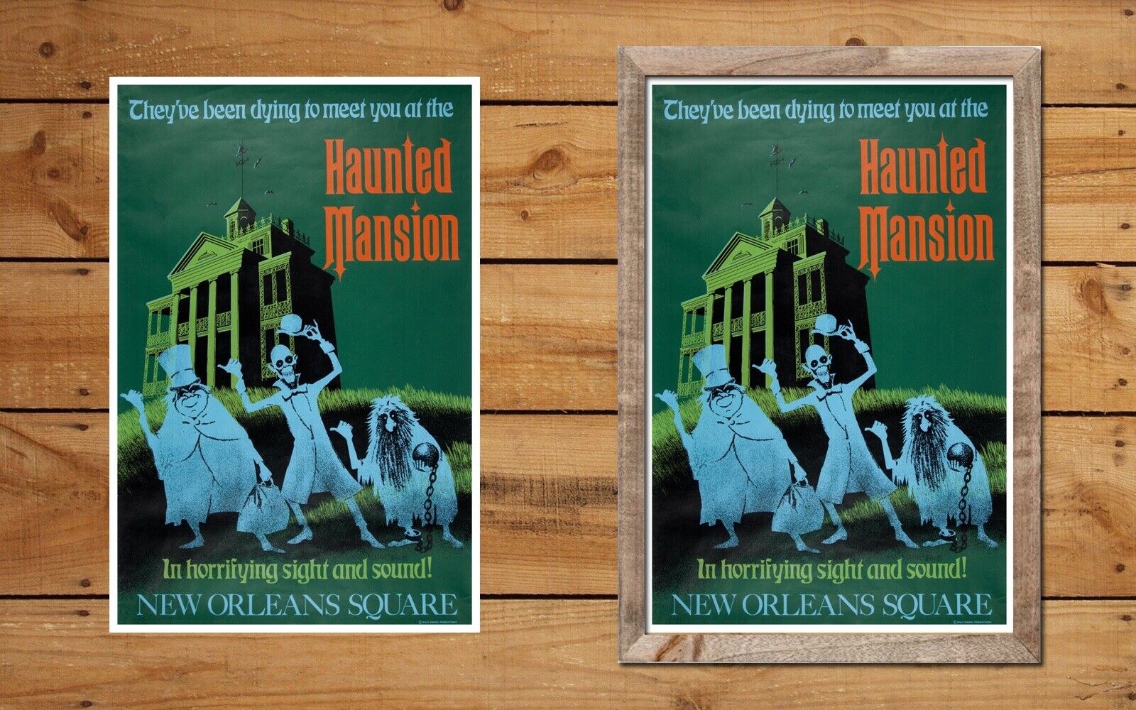 HAUNTED MANSION DISNEYLAND - COLLECTOR POSTER - BUY ANY 2 GET ANY 1 FREE!! Без бренда - фотография #2