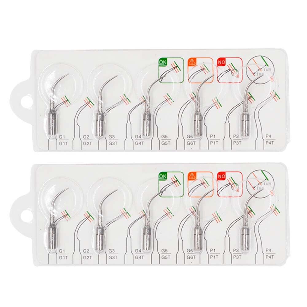 10Pcs P1 Dental Ultrasonic Scalers Perio Tips For EMS WOODPECKER Handpiece Unbranded Does Not Apply - фотография #2