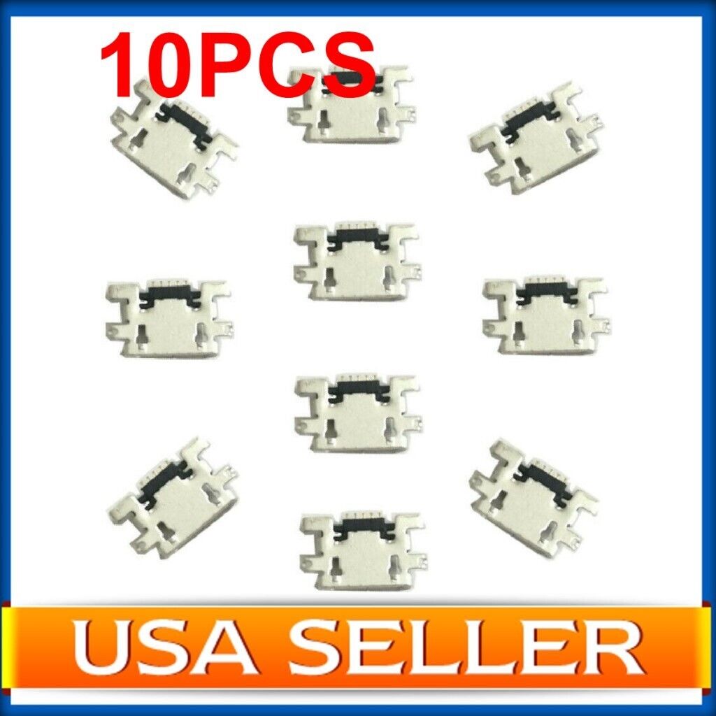 10x USB Charging Port Micro Sync For Amazon Kindle Fire HD8 SX034QT 2017 7th Gen Unbranded/Generic Does not apply