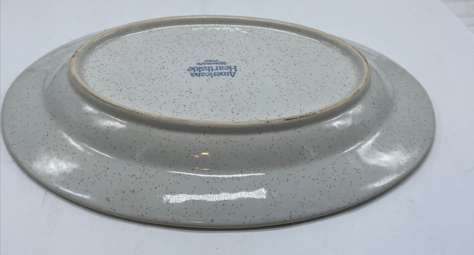 Americana Hearthside Stoneware Heritage 12" Oval Platter Dishwasher Oven OK NEW Hearthside - фотография #16
