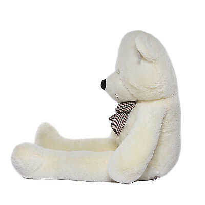 Joyfay 63in 160cm White Giant Teddy Bear Plush Toy Birthday Valentine Gift Joyfay JFTOY00068 - фотография #8