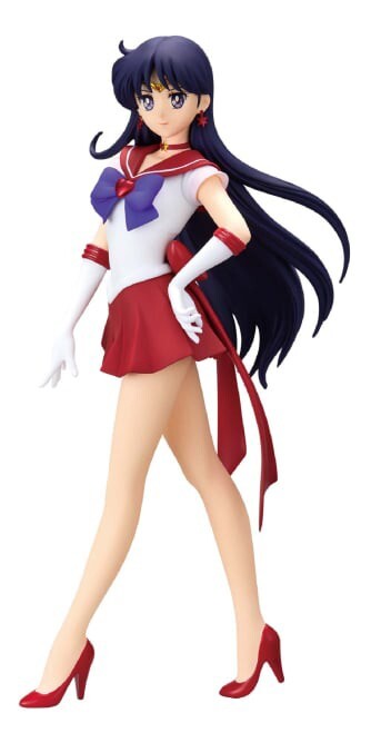 Sailor Moon Sailor Mercury Mars Jupiter Venus Figure A Glitter Glamours Pre BANPRESTO Animator Doll - фотография #3
