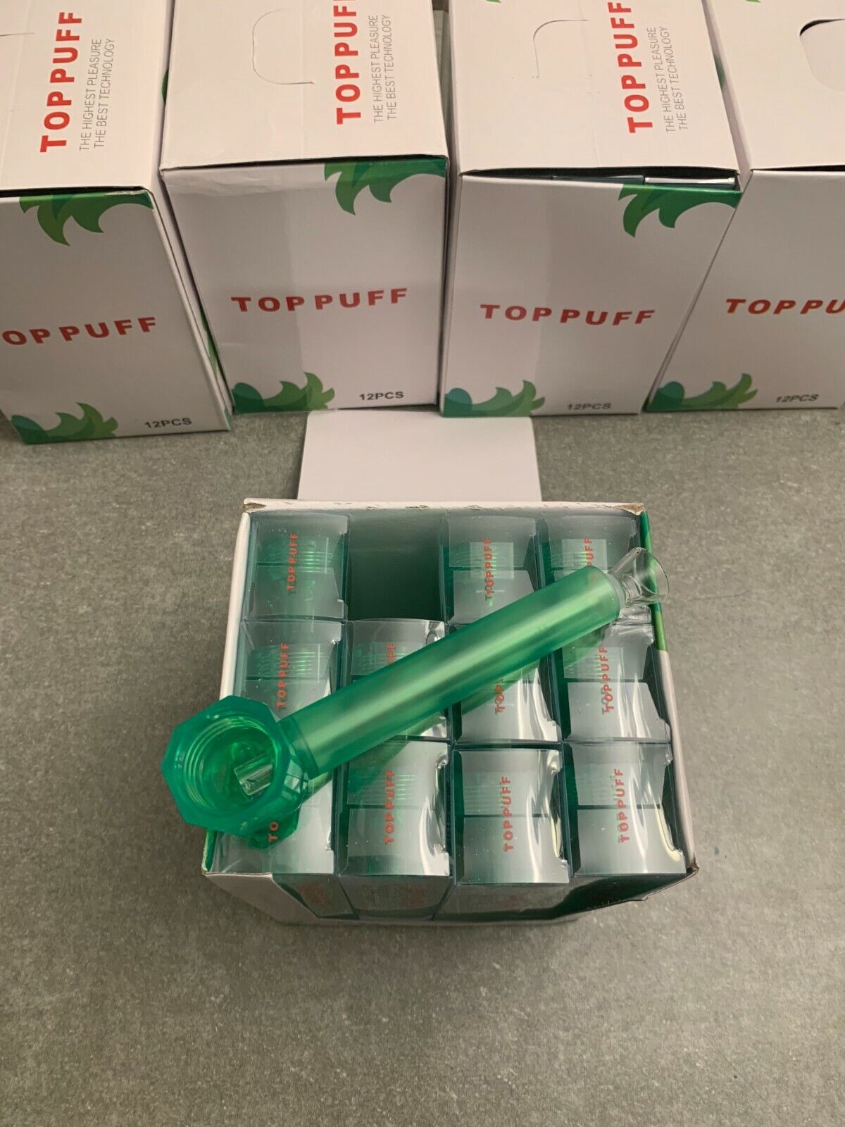 [3Packs Green]  Screw-on Water Bottle Converter Glass Bong Hookah Toppuff - фотография #6