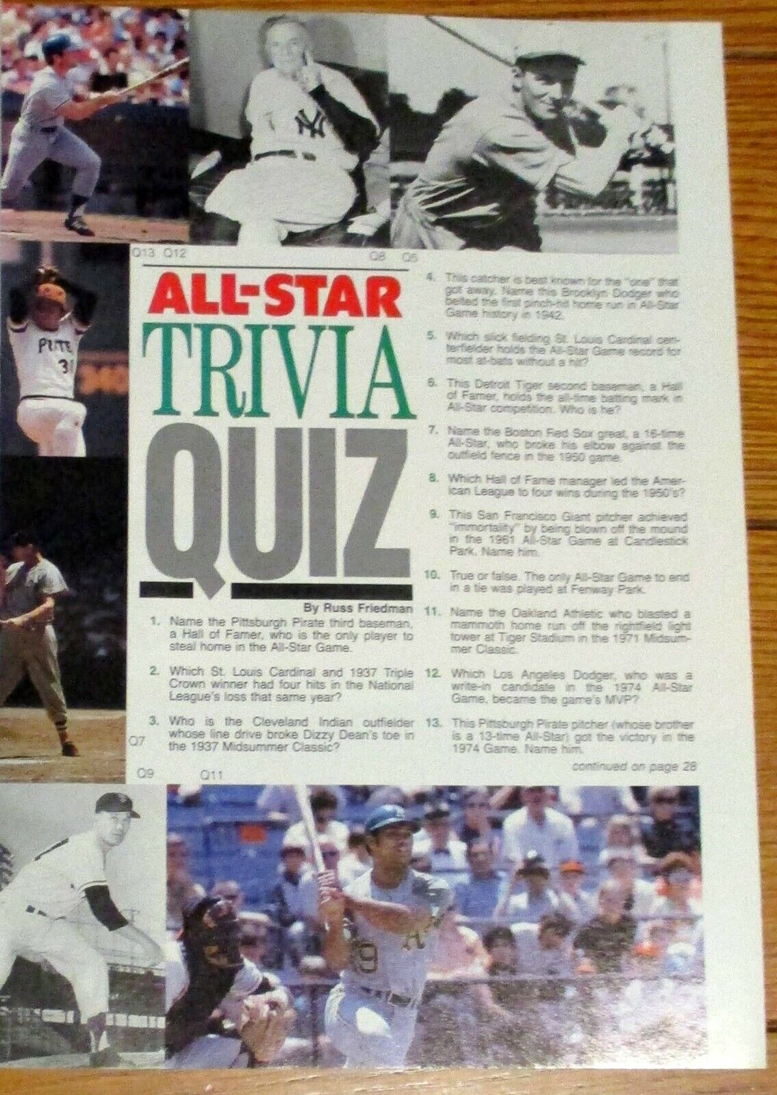 1990 Baseball All-Star Game Program Lot (5)  Chicago  Wrigley Field   96 Pages   Без бренда - фотография #5