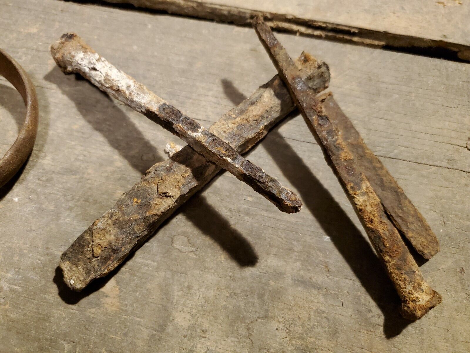 Salvaged Cut-Nails from Sharpsburg, MD Pre Civil-War Home Restoration, Antietam Без бренда - фотография #4