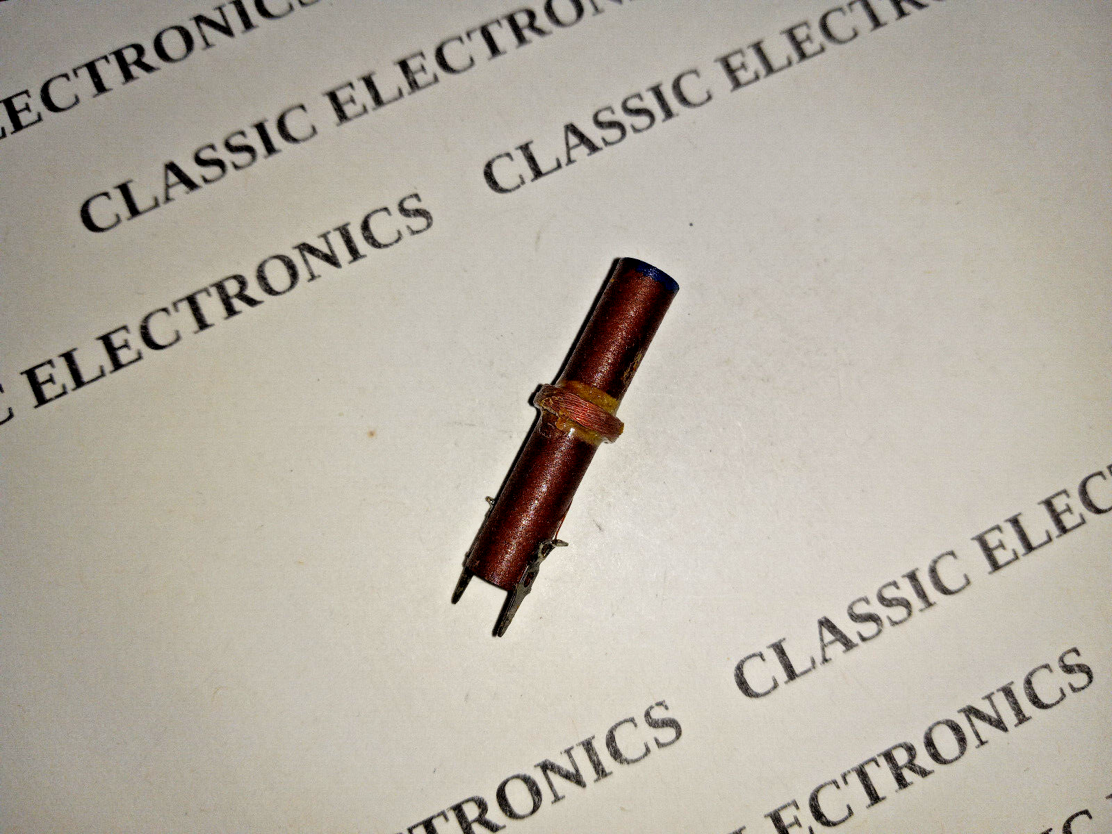Vintage Heathkit Phenolic 86uH RF Coil Radial PCB Leads 6.1 Ohms DC Resistance Heathkit Unknown