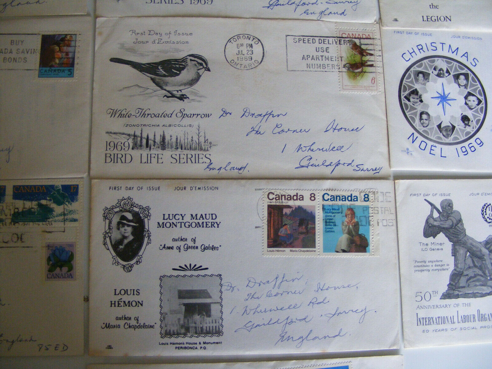 Canada   13   First   Day  Covers  From  1968  To  1978  Quebec  Winter Carnival Без бренда - фотография #6