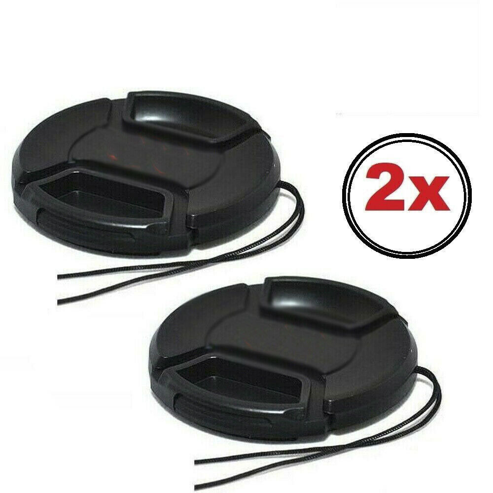 NEW 2x55mm Snap-On Front Lens Cap Cover FOR Sony Alpha A200 A300 A350 A230 A330 Unbranded Does Not Apply