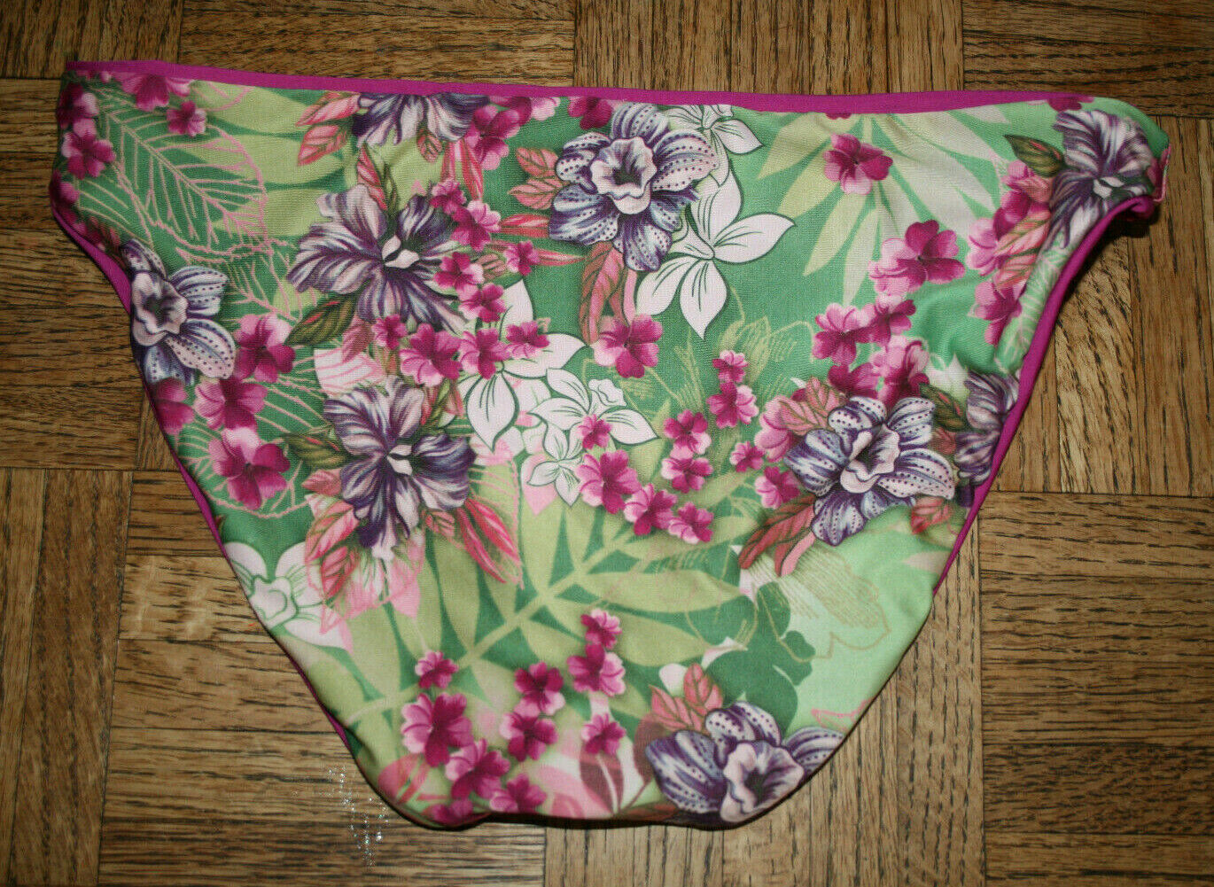 Reversible Bikini Bathing Suit Set, Floral or Pink or combo, 3 in 1 I think Victoria's Secret - фотография #10