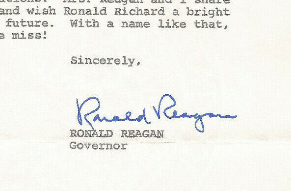 Ronald Reagan Novenber 19 1970 Без бренда - фотография #5