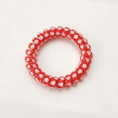  12PCS Christmas Hair Ties Spiral Hair Ties No Damage, ponytail holders  Does not apply Does Not Apply - фотография #5