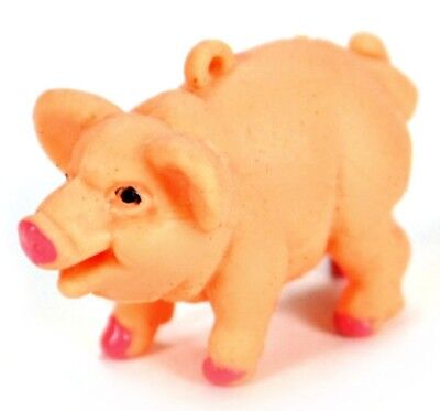 LOT OF 10 SOFT PLASTIC PIGS Small Tiny Toy Craft Gift NEW Little Farm Animal Pig Unbranded TTD1449 - фотография #2
