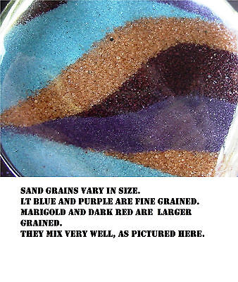 Colored Sand 1lb Bag(~1 1/4 cup) *125+ Colors* Unity Sand Ceremony, Wedding, Art Unbranded - фотография #4