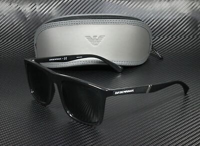 EMPORIO ARMANI EA4097 501787 Black Grey 56 mm Men's Sunglasses Emporio Armani EA4097 501787