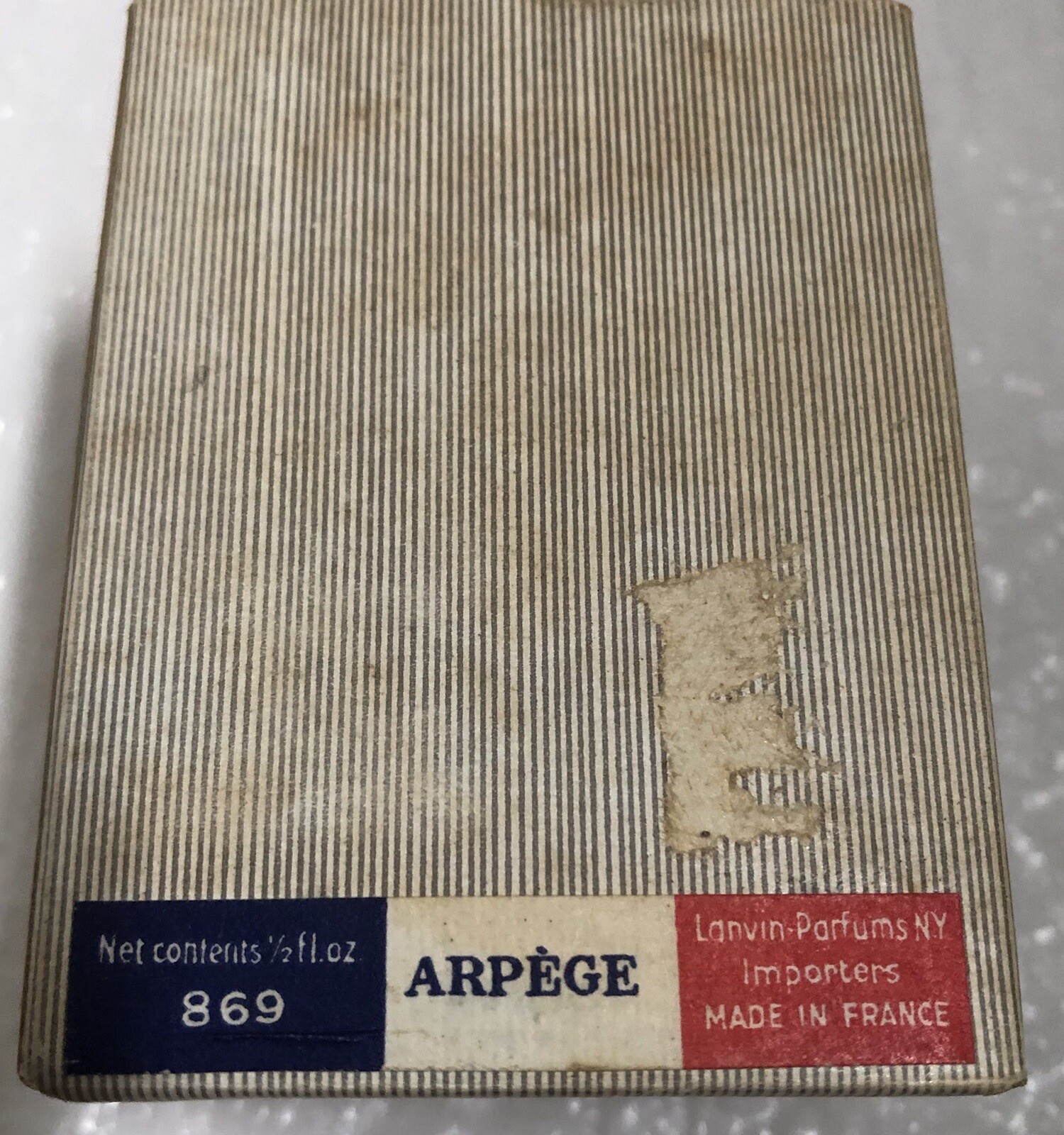 Mini Arpege Lanvin Paris Perfume in Box 869 1/2 Fl Oz NOS Vintage SEALED Lanvin - фотография #7