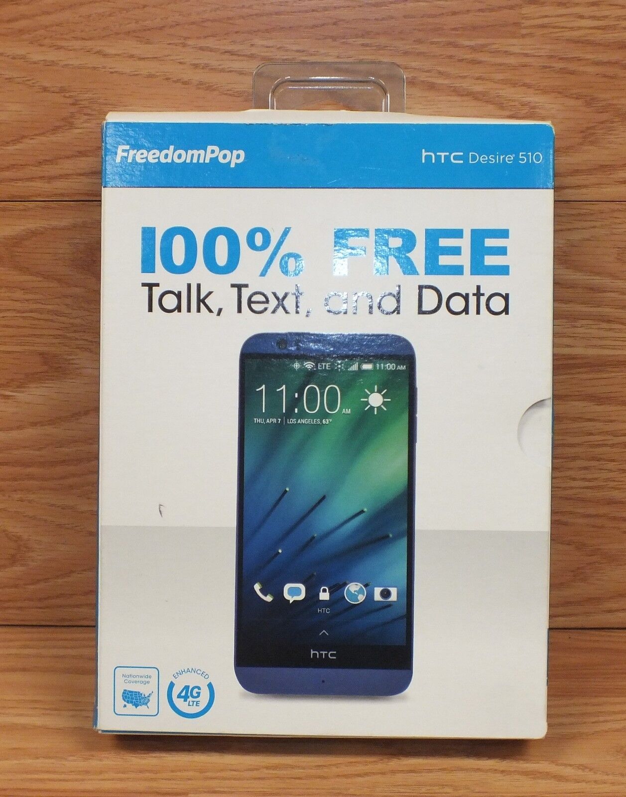 FreedomPop - HTC Desire 510 4G LTE CDMA Cell / Smart Phone NEW IN BOX **READ**  HTC 510