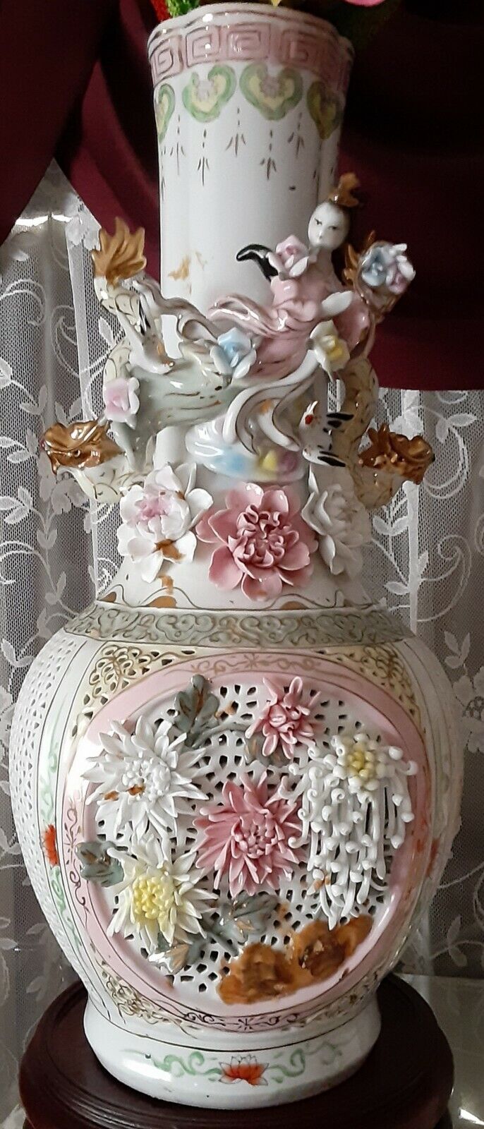 Chinese Porcelain Vase Без бренда