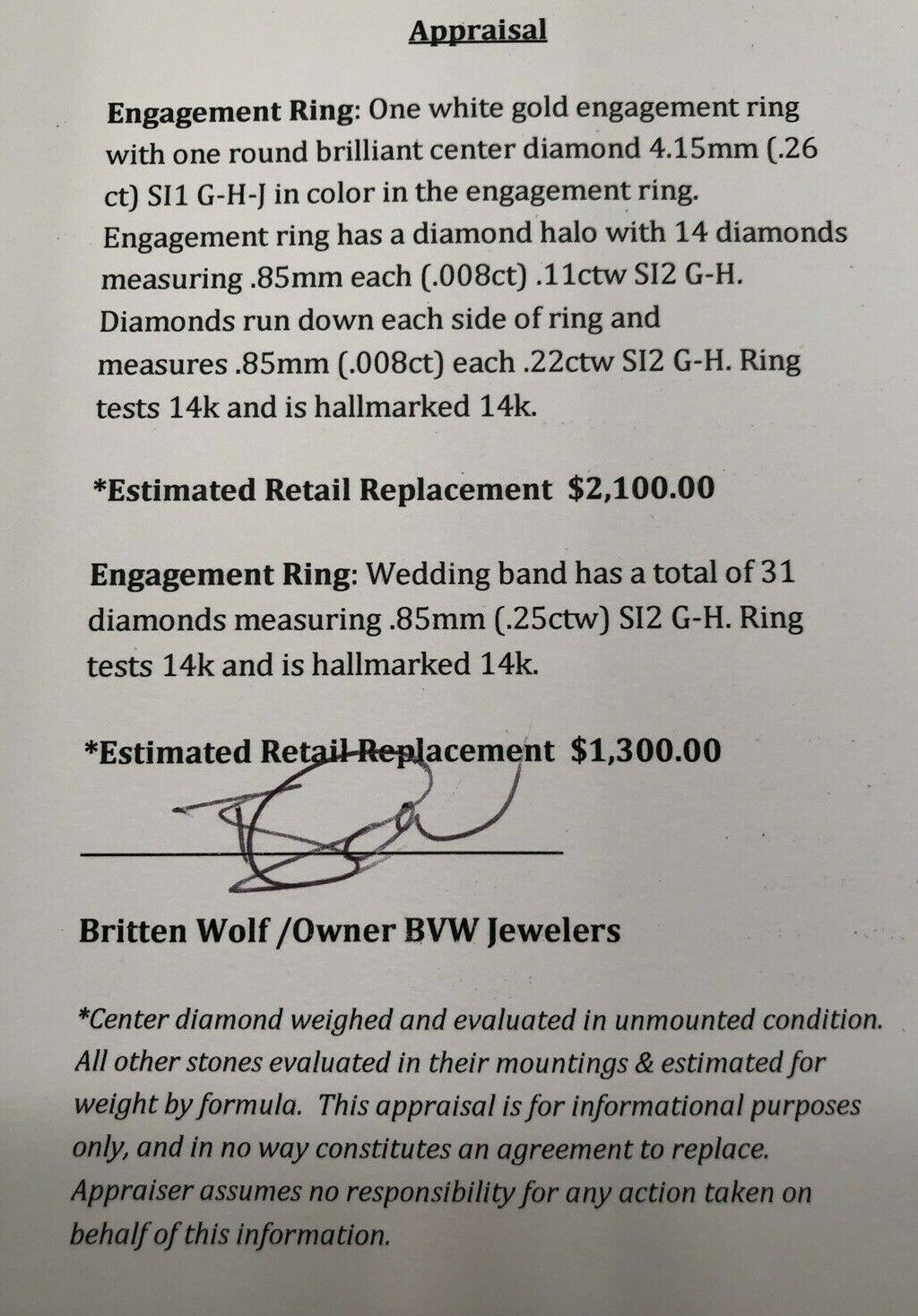 Diamond Halo Wedding Set 0.73 ctw in 14K White Gold, SI1 G Natural Round Unbranded - фотография #7