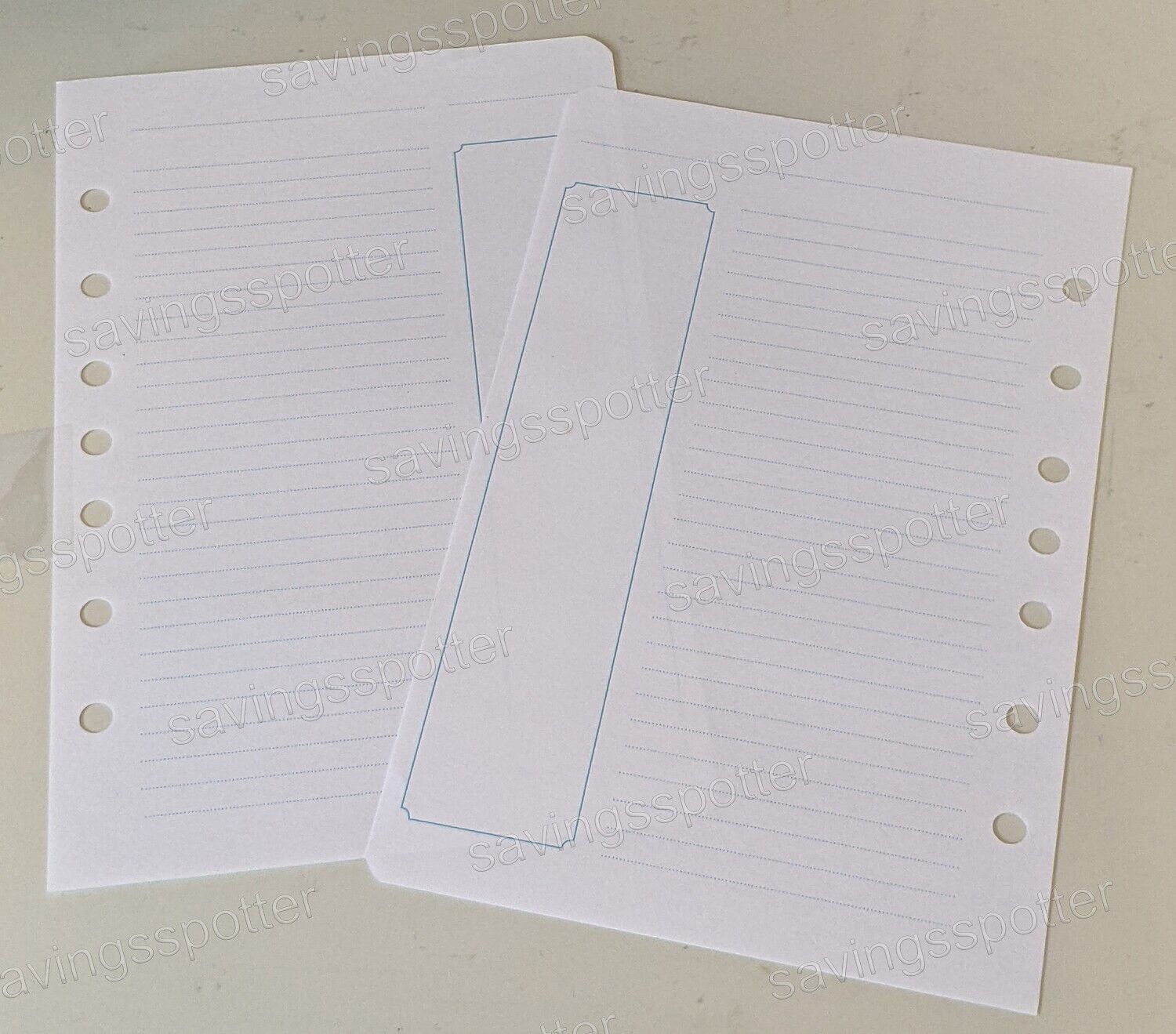Martha Stewart Office Planner Filler Paper 5.5x8.5 Mini Binder 7 Hole 200 Sheets Avery Does Not Apply - фотография #3