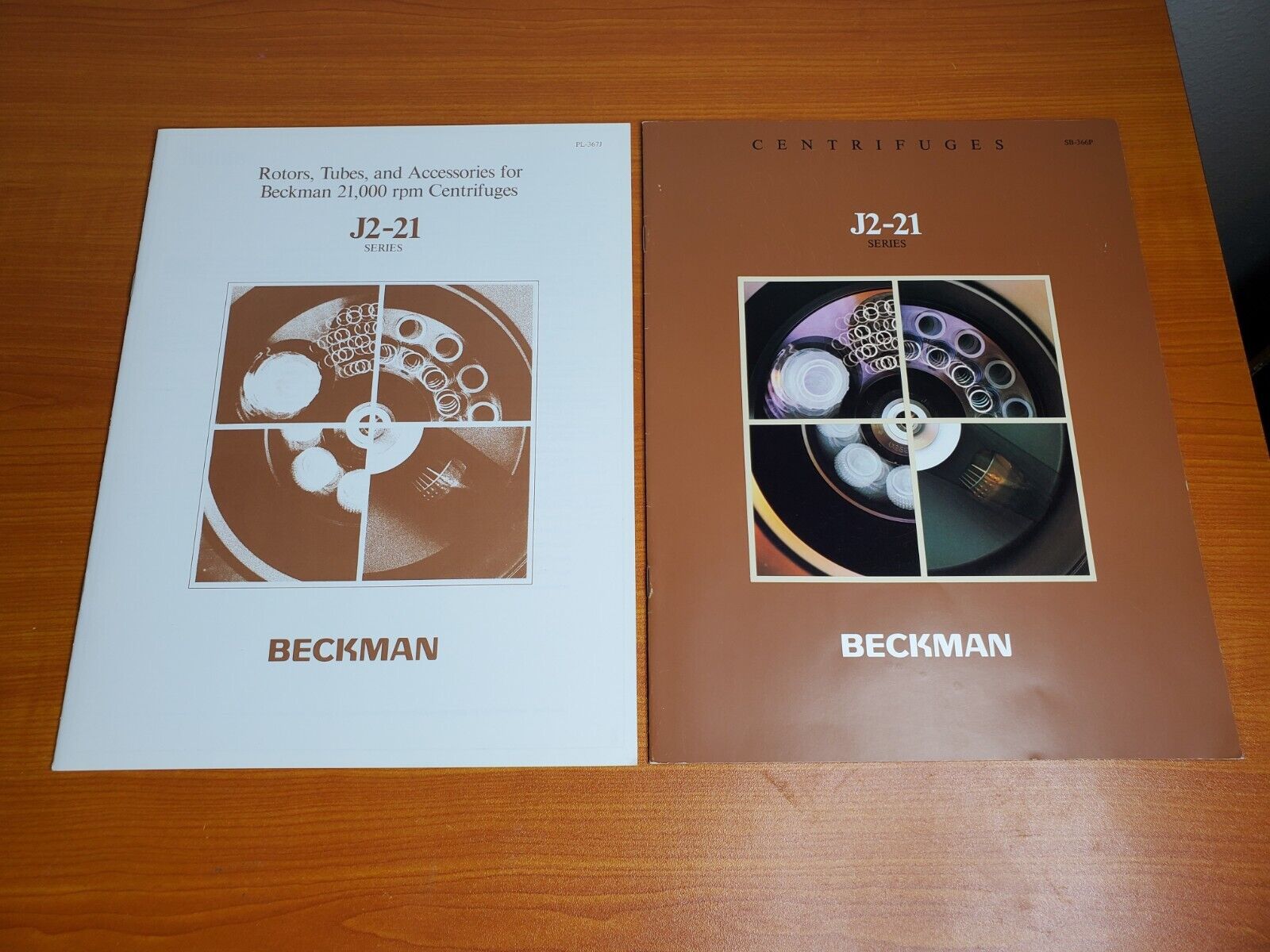 Beckman J2-21 Series Rotor Brochure & Centrifuge Brochure  Beckman