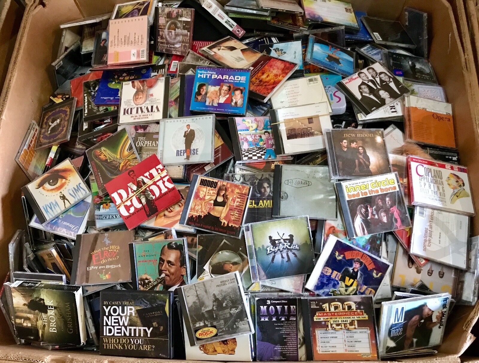 Assorted CDs Lot of 100 Different Types of Artists/Bands ALL FAIR-MINT CONDITION Без бренда