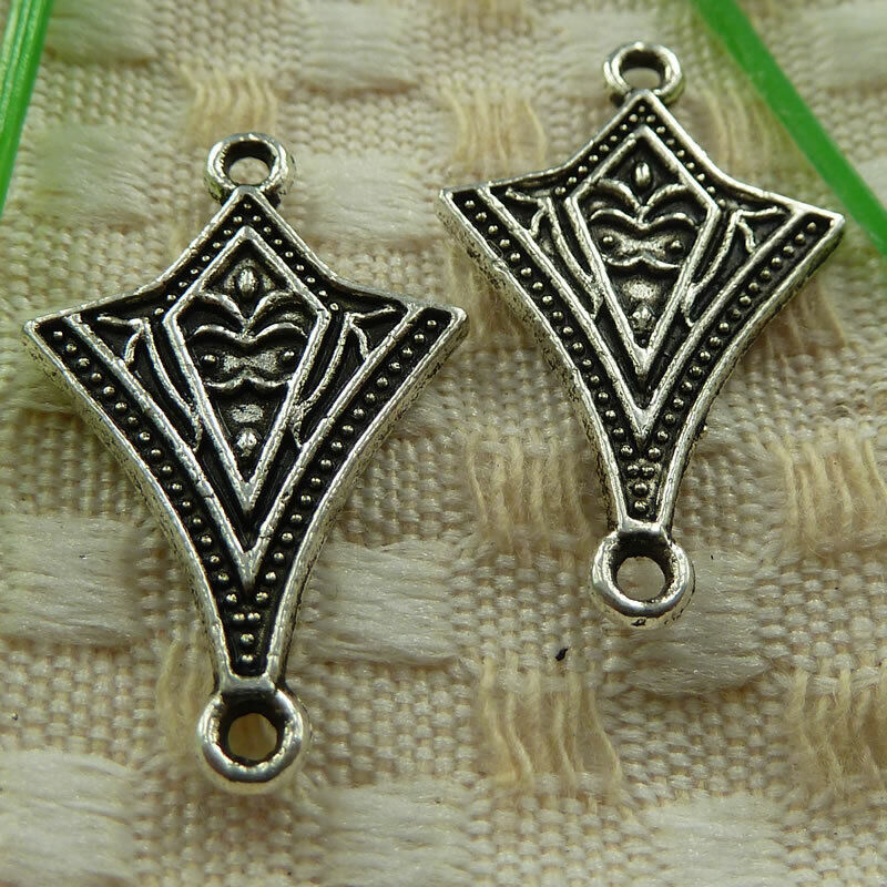 174 Pcs Tibetan Silver Nice Connectors 28X18MM S3764 DIY Jewelry Making LCWR Does Not Apply - фотография #3
