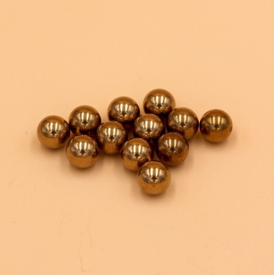 1/2'' (12.7mm) 100pcs Brass ( H62 ) Solid Bearing Balls  elephrun Does Not Apply - фотография #2