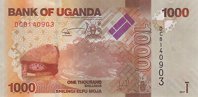 LOT, Uganda 1000 Shillings (2017) p49-New x 5 PCS UNC Без бренда - фотография #2