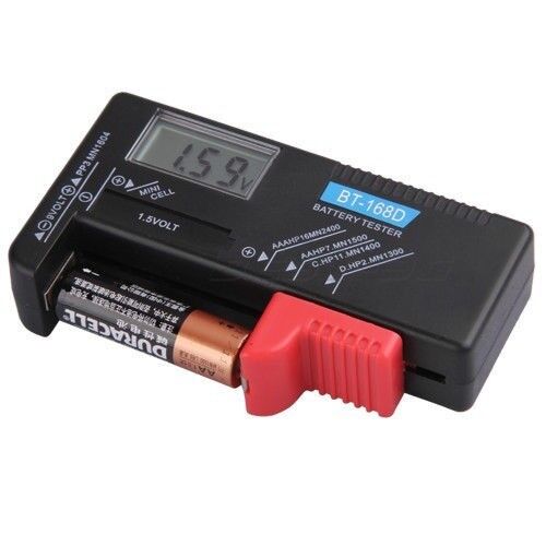 Universal Digital LCD Battery Checker Volt Tester Cell AA AAA C D 9V Button Unbranded/Generic Does Not Apply - фотография #3