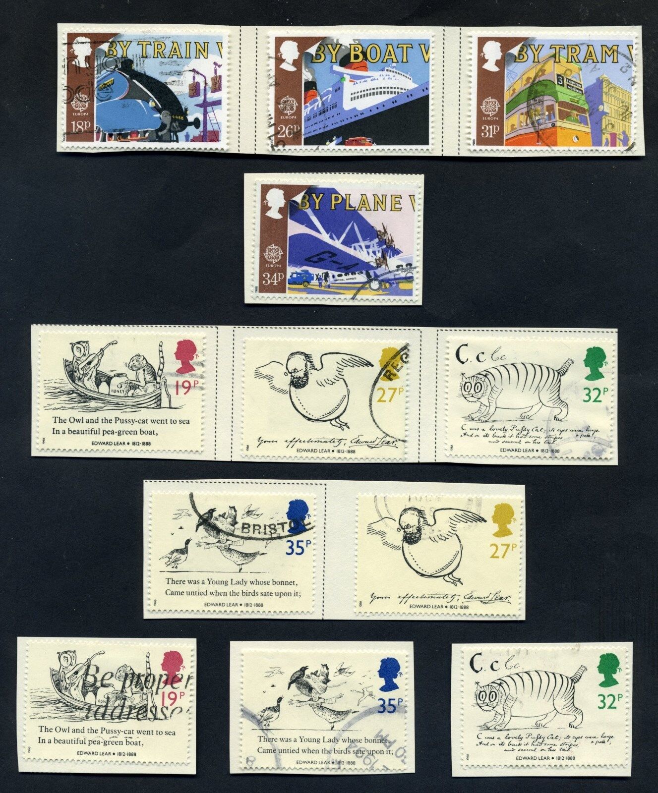 Lot of 49 stamps, UK, 1988 Scott 1201-1238 Nine Complete Sets Без бренда - фотография #4