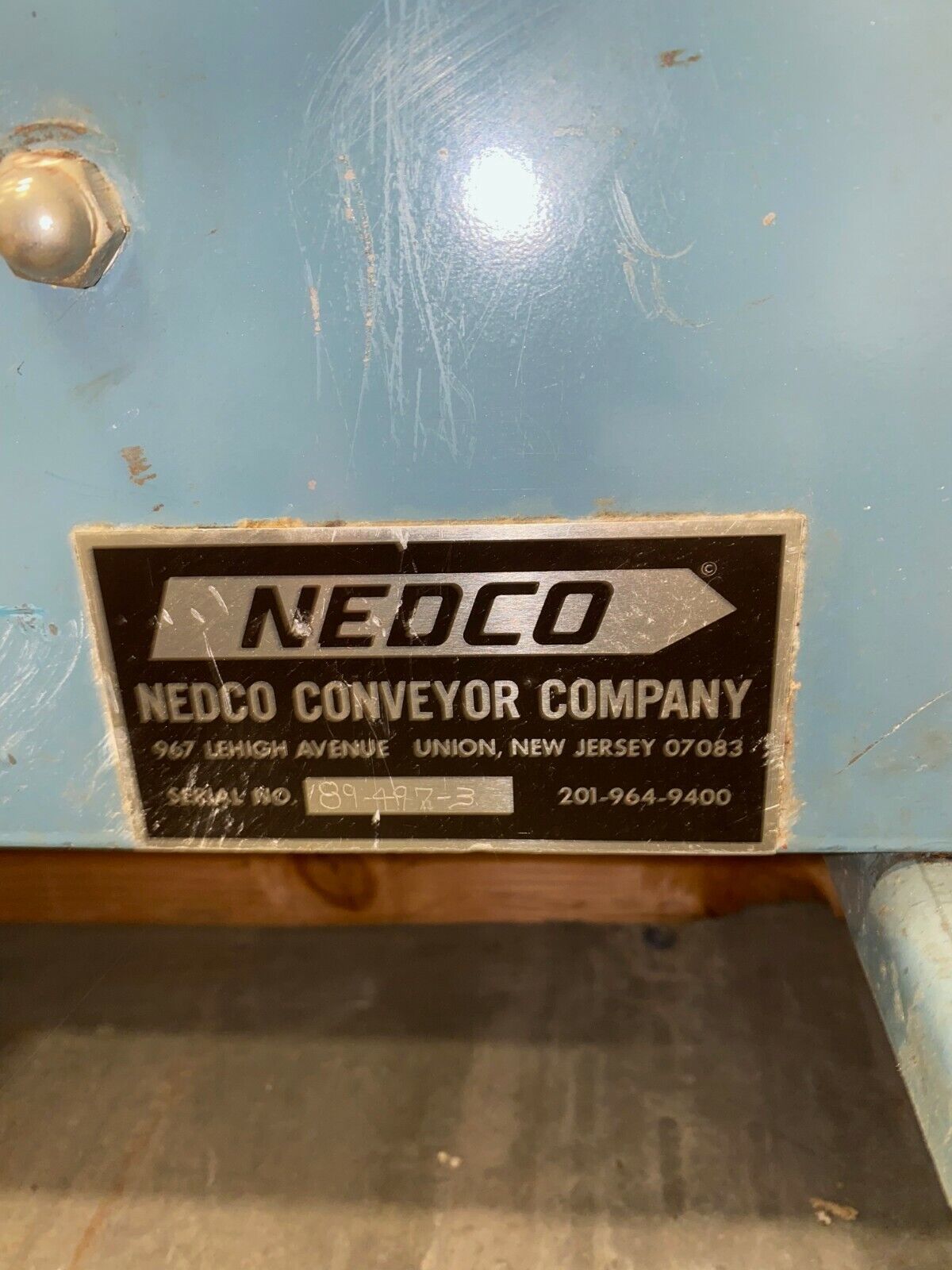 NEDCO-Power Belt Conveyor 113" Length Без бренда - фотография #10