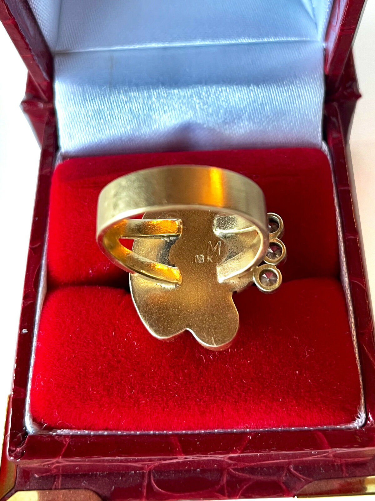 Chalcedony Opal Diamond 18k Gold Don McCoy Earring and Ring Jewelry Set Don McCoy - фотография #7