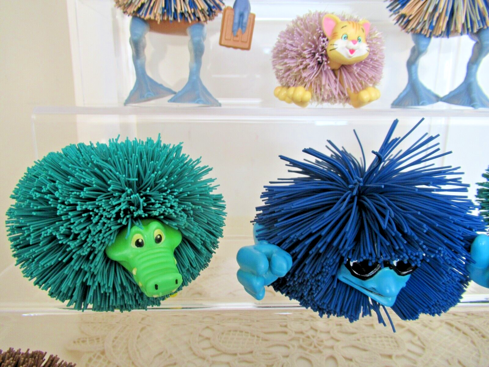 Lot of ( 10 ) KOOSH BALL ANIMALS & CREATURES.  MIxed lot of colors & styles. Unbranded - фотография #3