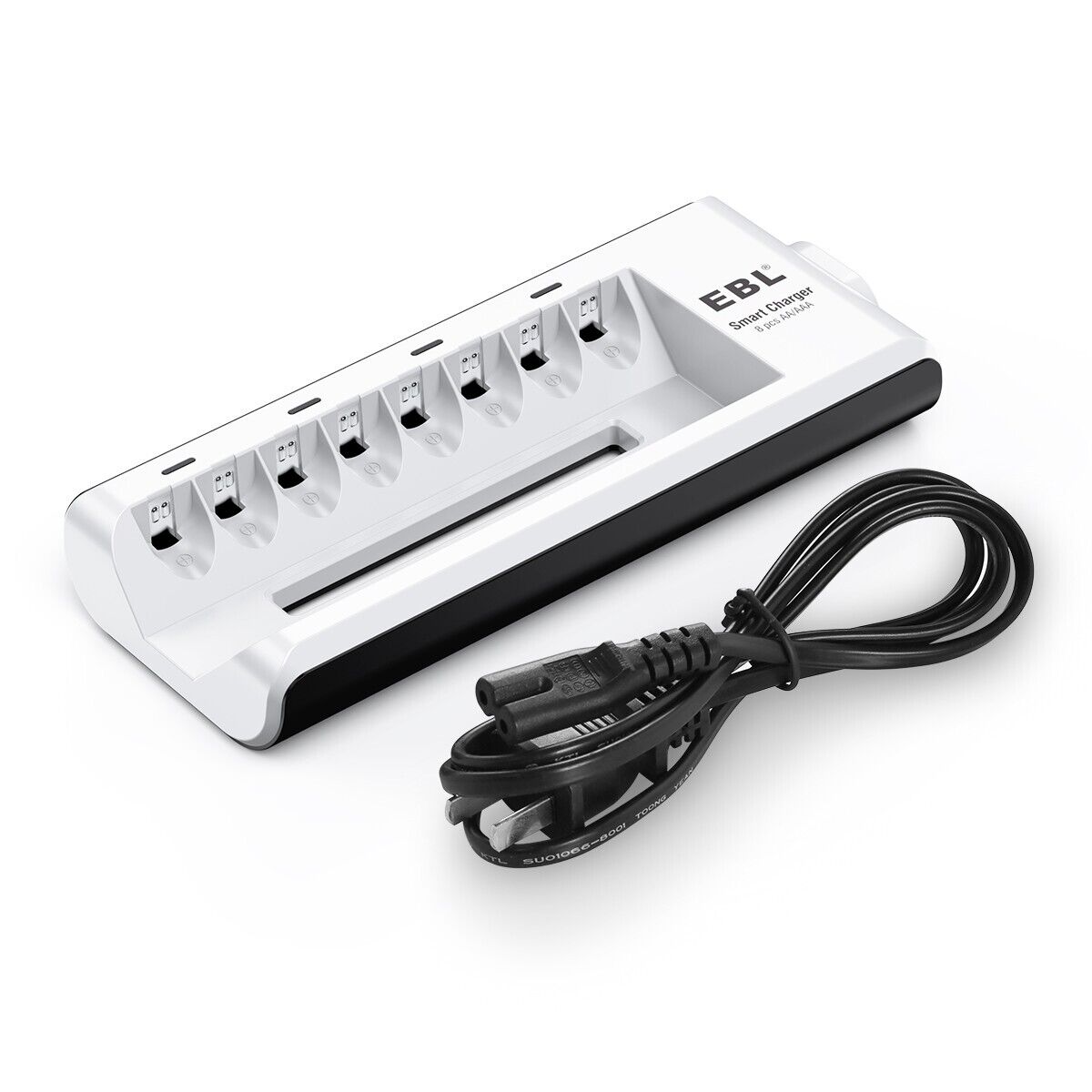 8 Bay AA AAA Independent Rechargeable Battery Charger for Ni-MH Ni-CD Batteries EBL - фотография #2