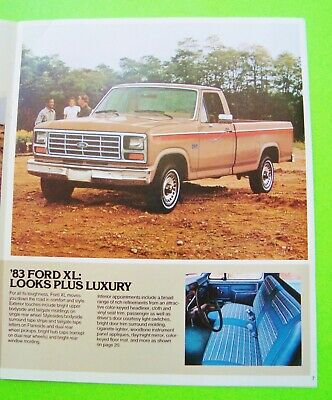 3 Diff 1982, 83, 84 FORD F-SERIES PICK-UP TRUCK HUGE COLOR BROCHURES 64-pg 4X4's Без бренда - фотография #8