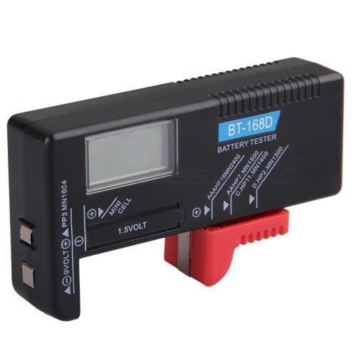 Universal Digital LCD Battery Checker Volt Tester Cell AA AAA C D 9V Button Unbranded/Generic Does Not Apply - фотография #2