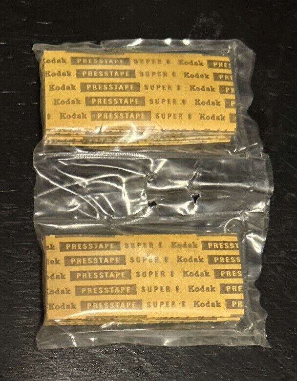 Two Packs Of 10 Kodak Super Press Tape Universal Film Splicer NOS  Kodak Super 8 Presstape