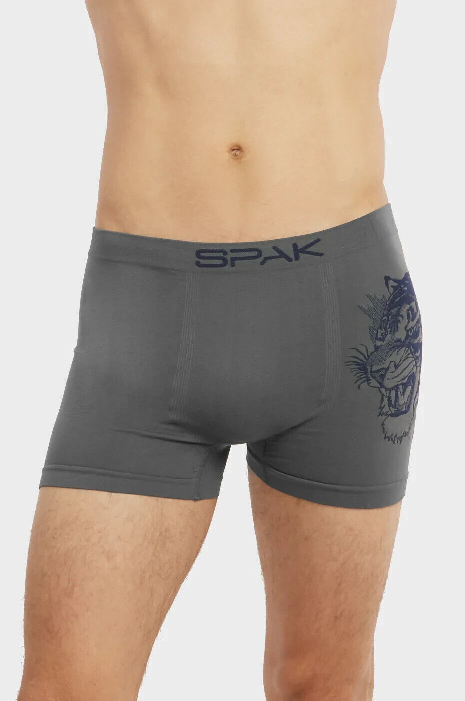 Lot 6 Pack Mens Microfiber Boxer Briefs Underwear Compression Stretch #MSP020 SPAK - фотография #4