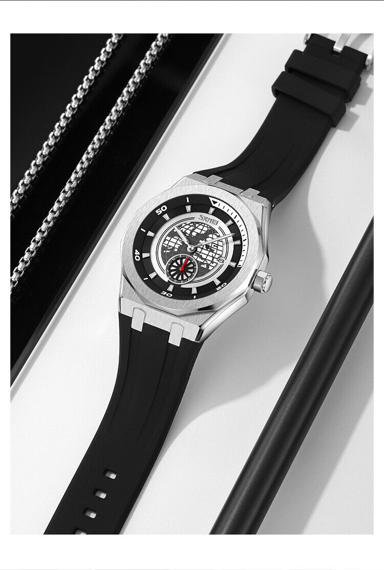 New Men's Watch Luminous Waterproof Mechanical Watch Quartz Sports Watch Unbranded - фотография #12