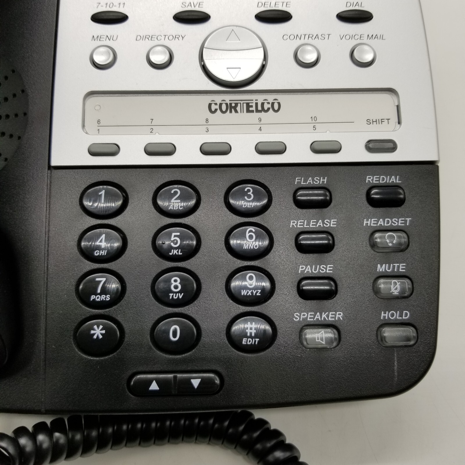 Lot of 2 Cortelco Corded Landline Office Desk Phones 270000-TP2-27S Replacements Cortelco Does Not Apply - фотография #13